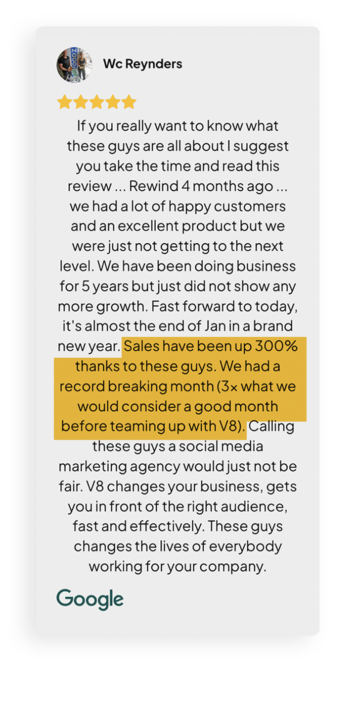 V8 Media Marketing Agency